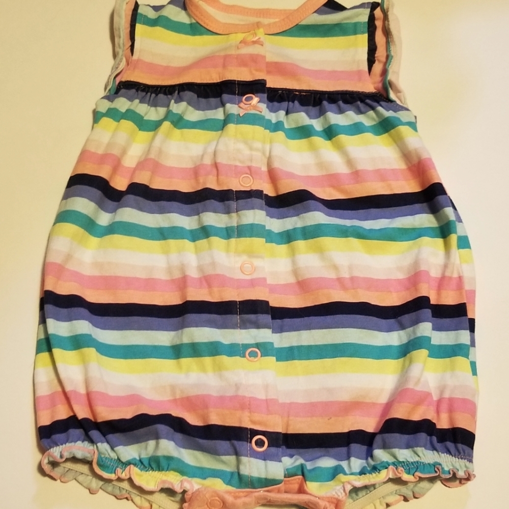 Baby Girl's Onesies. Size 6 Months